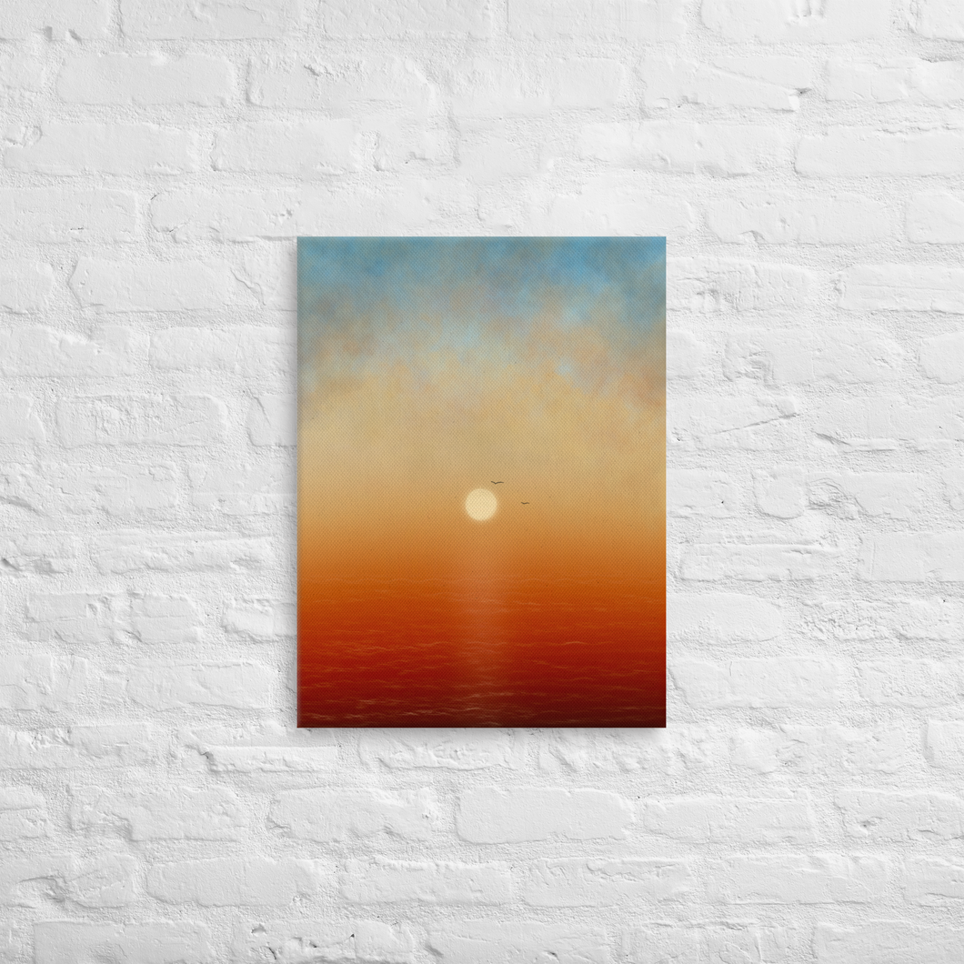 Sunset on Canvas